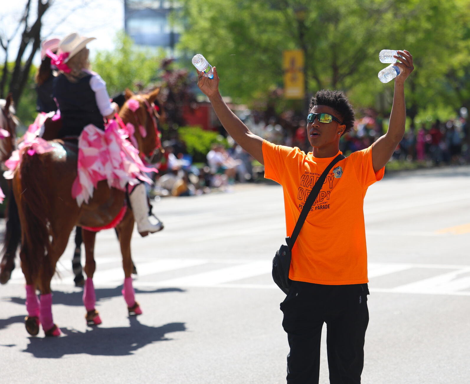 Shane Crowe at Pegasus Parade.JPG